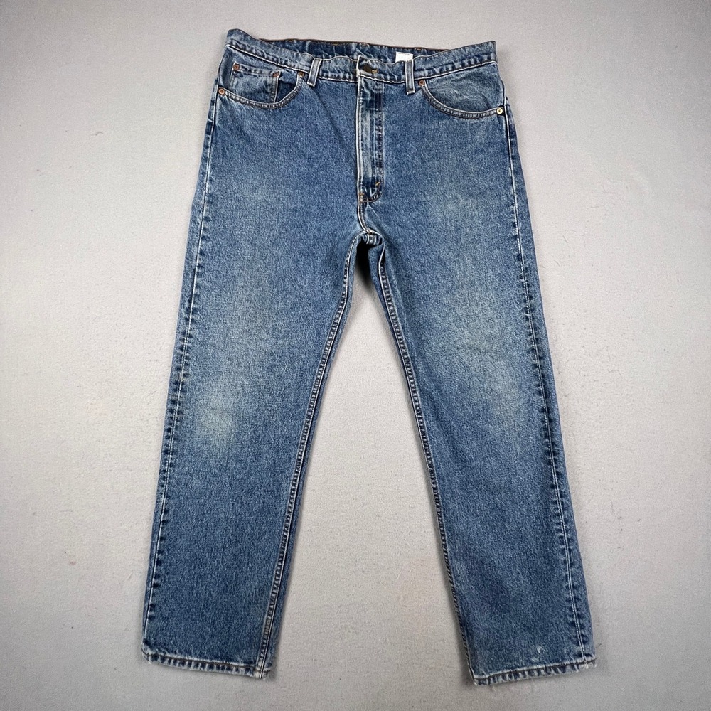 Vintage Levi's 505 Jeans Mens 40x30 Blue Straight Leg Regular Fit USA Denim 90s